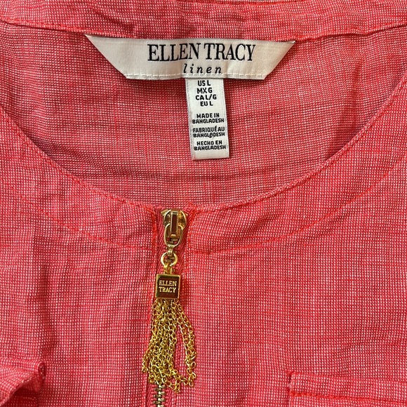 Woman’s size L linen shirt - Picture 2 of 8